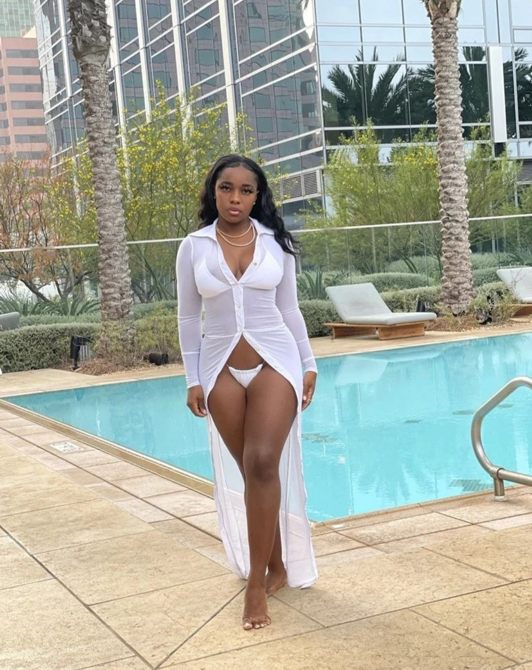 Marseille Mesh Dress